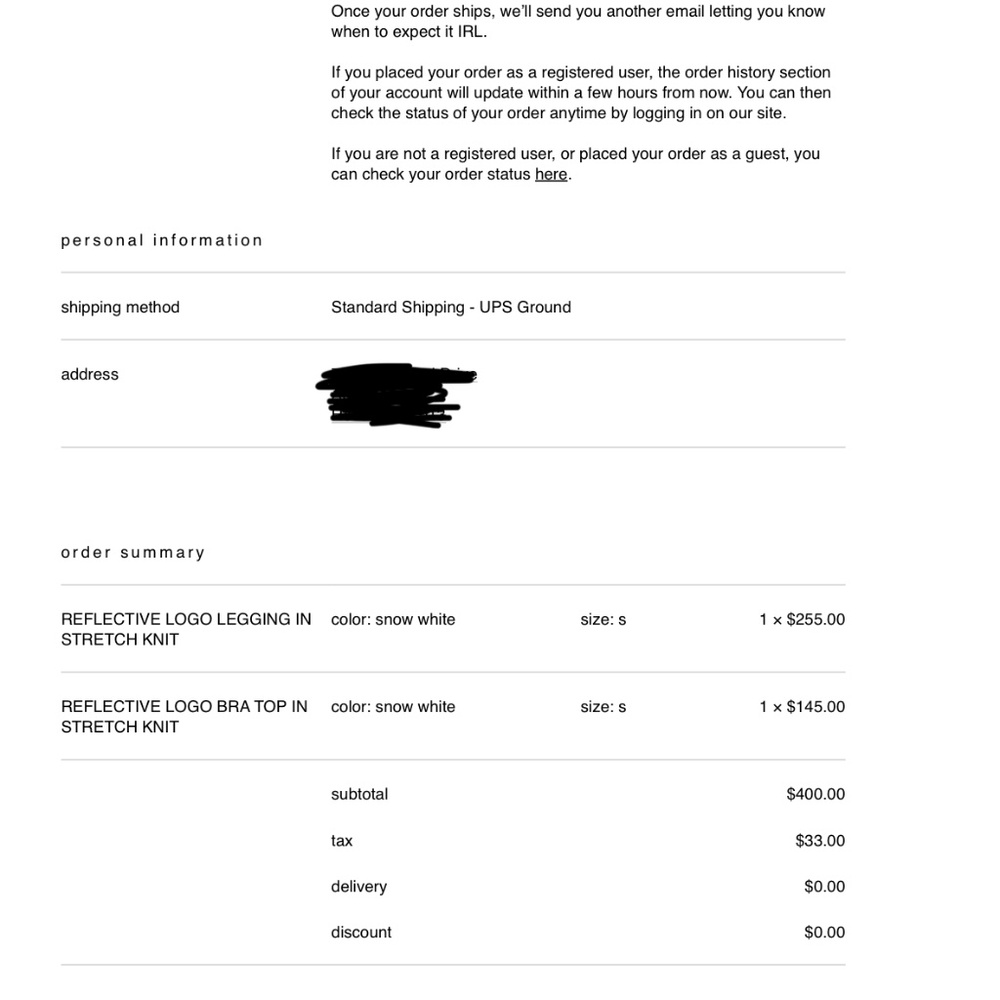 Alexander Wang Reflective Logo Set Size Small - image 7